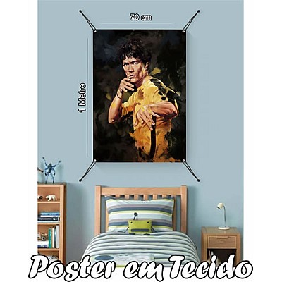 Bandeira Decorativa Bruce lee .Mod1